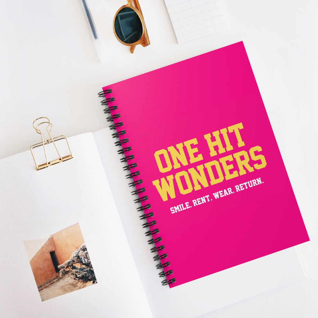 Spiral Notebook - Ruled Line - Rent Now from One Hit Wonders