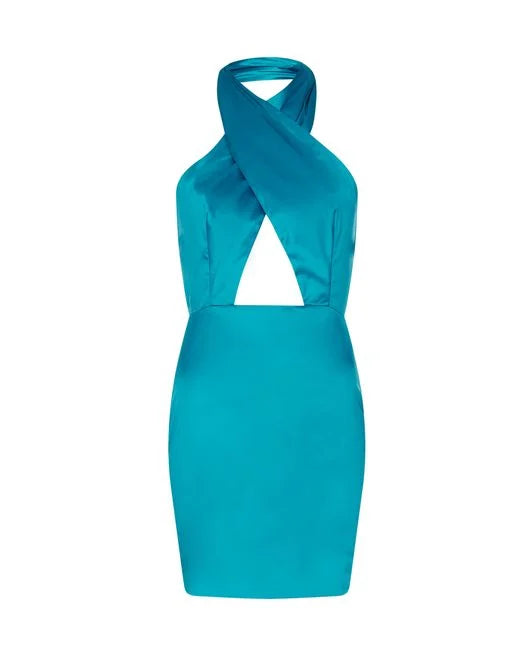 RENT De La Vali Rita Mini Dress in Electric Blue | De La Vali | One Hit Wonders