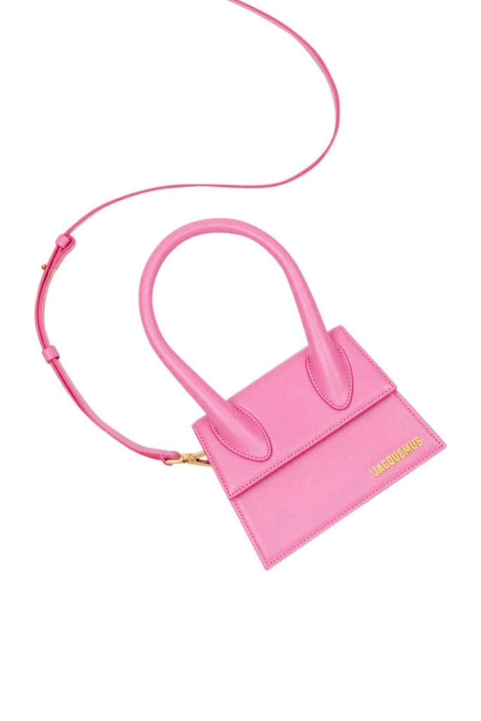 Rent RENT Jacquemus Le Chiquito Moyen Pink (RRP £625) – designer dress hire in UK sizes 8–16 from One Hit Wonders